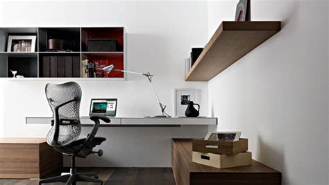 Simple Home Office Design Ideas: wall mounted laptop desk ...