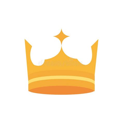 Crown Monarch Jewel Royalty Heraldic Stock Vector Illustration Of