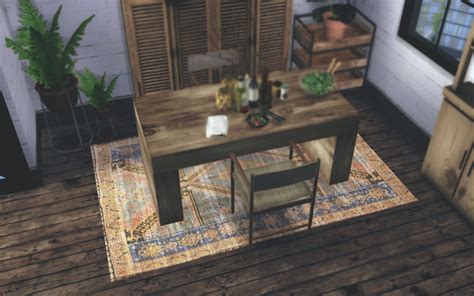 Sims 4 Ccs The Best Urban Outfitters Rug By Novvvas