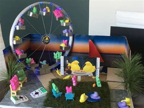 Peeps Diorama Contest Comes To National Harbor Wtop Peeps Crafts