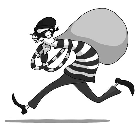 Thief Robber Png Transparent Image Download Size 1600x1532px