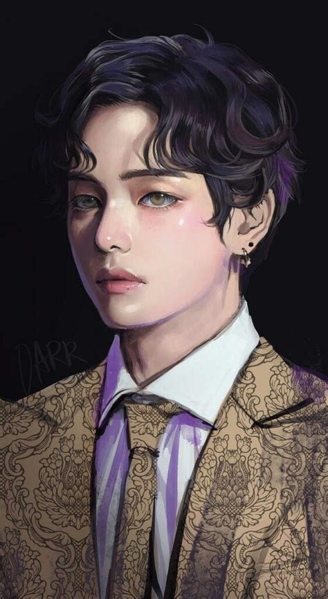 We don't want a fanwar or warfare that can harm the feature of this. #bts #btsart #taehyung #v #kpop #art in 2020 | Bts fanart ...