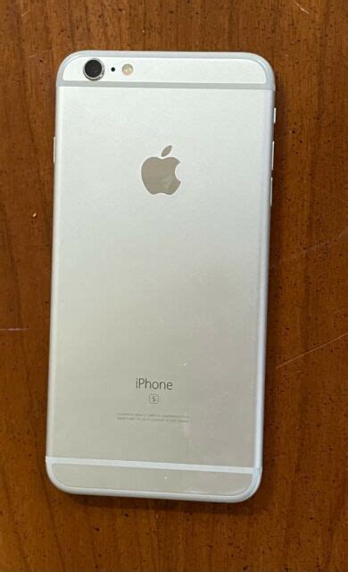 Apple Iphone 6s Plus 64gb Silver Verizon A1687 Cdma Gsm For