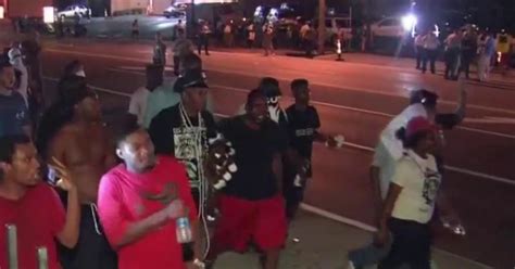 cooler heads prevail in late night ferguson protests