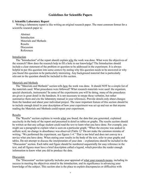 Scientific Method Paper Example Apa Format Everything You Need To