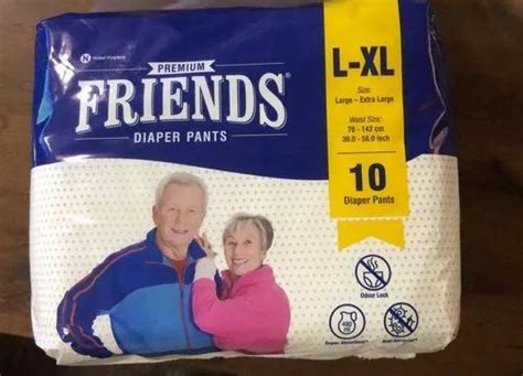 friends adult diapers pants large xlarge size l xl at rs 410 pack in ahmedabad