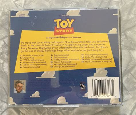 Lot Of 1995 Disneys Toy Story Soundtrack Cd 1999 Toy Etsy