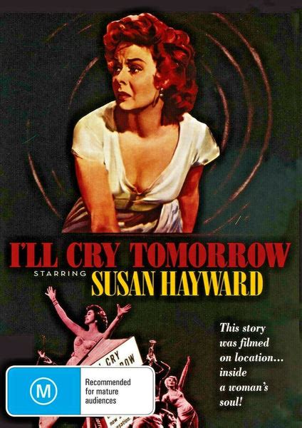 Ill Cry Tomorrow 1955 Dvd Susan Hayward Richard Conte Timeless Classic Dvd