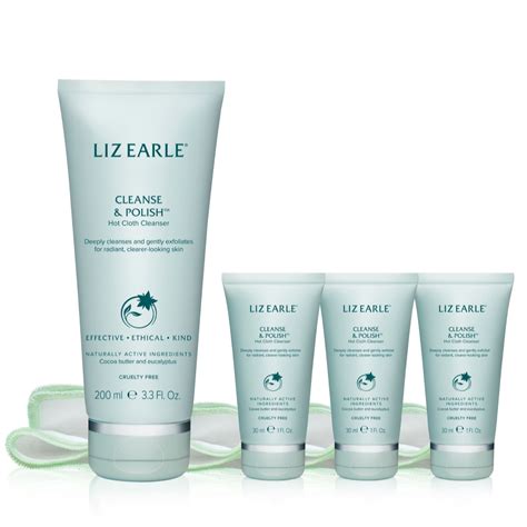 Liz Earle Cleanse And Polish Discover The Glow Qvc Uk