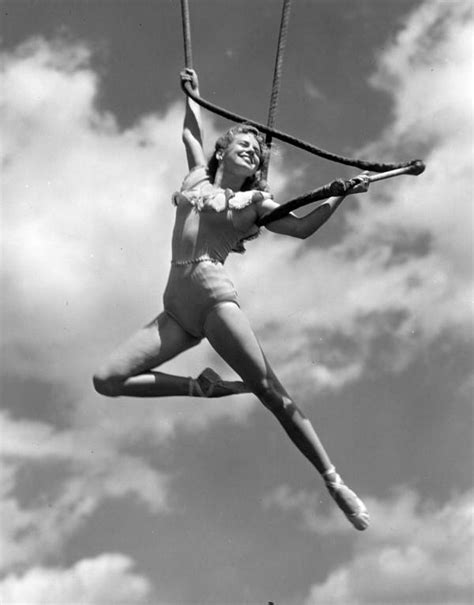 Florida Memory • Ringling Circus Trapeze Artist Elly Ardelty In