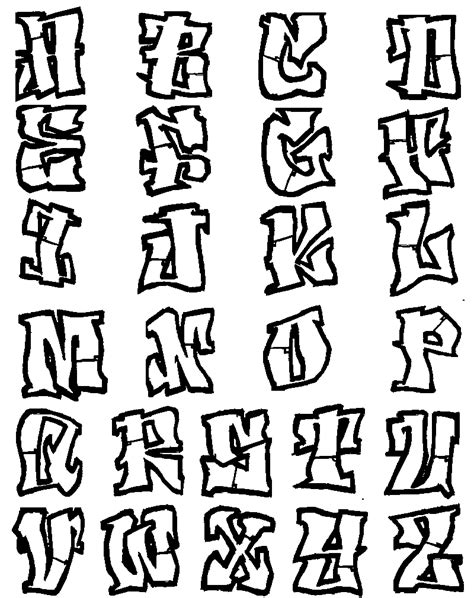 Graffiti Alphabet Font Images And Pictures Becuo