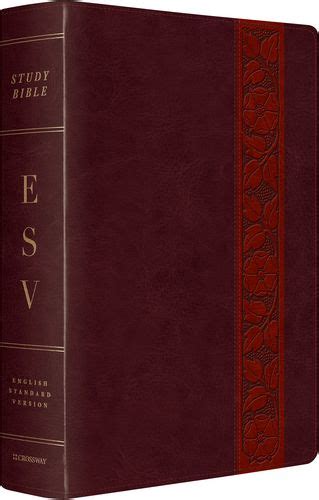 Esv Study Bible Large Print Bibles Crossway Esv Study Bible