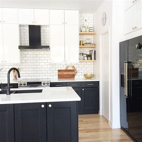 15 bold and black kitchen designs | home design lover. modern kitchen, black and white kitchen, kitchen design ...