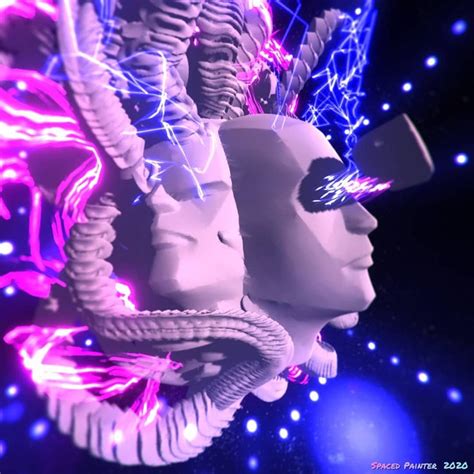 Cyber Idol 2020 By Spacedpainter Scifi Artwork Virtual Reality Art Augmented Reality Art
