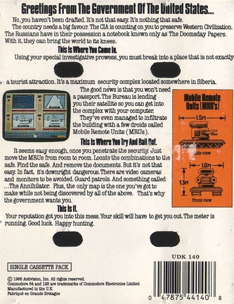 Hacker Ii The Doomsday Papers Box Shot For Pc Gamefaqs