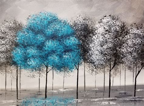 Pop Of Color Black And White Trees Part 2 Beginner