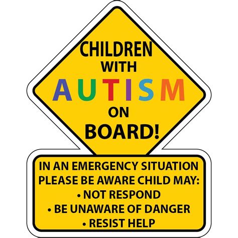 Ready Stock Autism Awareness Sticker Car Safety Decal Shopee Malaysia