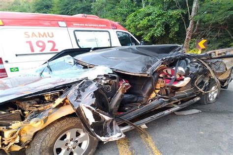 A Gazeta Acidente Mata Crian A De Quatro Anos Na Br Em Domingos