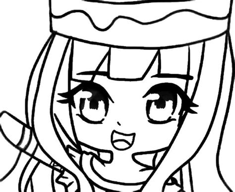 Funneh Coloring Page Yandere Coloring Pages Sketch Coloring Page 95