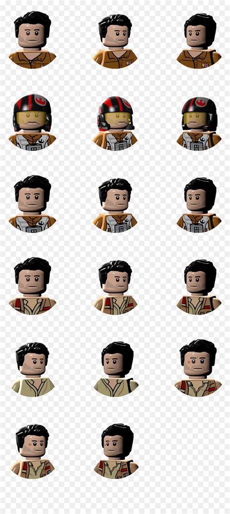 Lego Star Wars Character Icons Hd Png Download Vhv