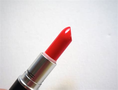 Mac Lipstick In Relentlessly Red Review Swatch