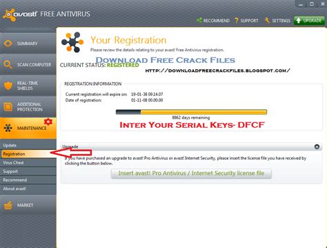 Avast Antivirus Registration Key 2038 Free Download Tacorse