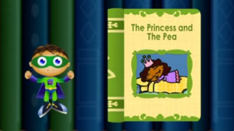 The Princess And The Pea Super Why Youtube