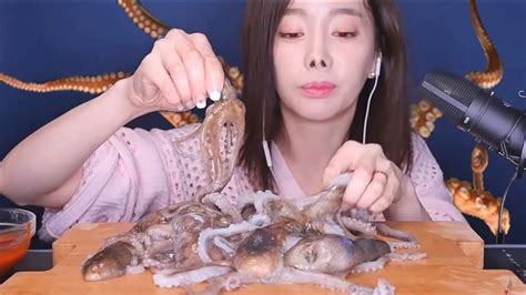 Octopus Eating Live Ssobabe ASMR Watch All The Way Through YouTube