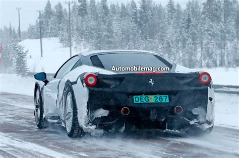 Mystery Ferrari Spied In Sweden With 458 And 488 Elements May Be The