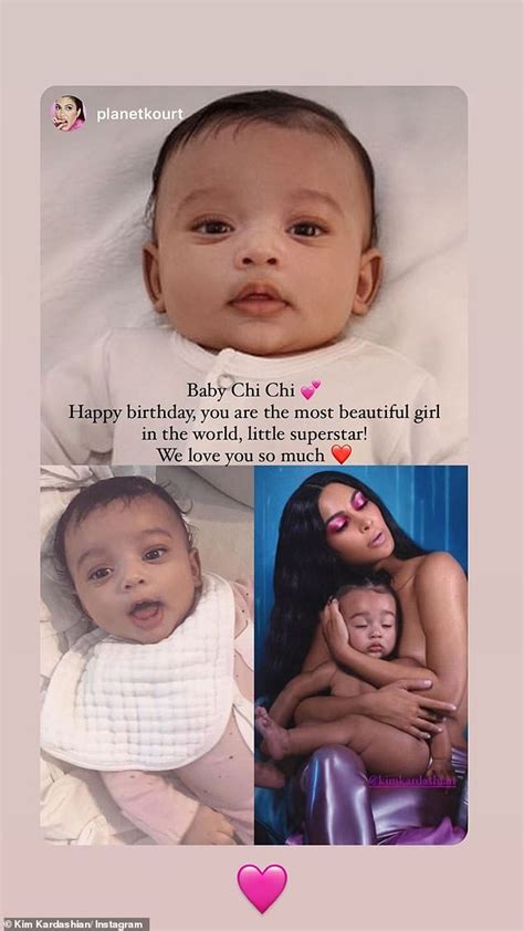 Kim Kardashian Celebrates ‘smart Sweet Silly And So Lovable Daughter