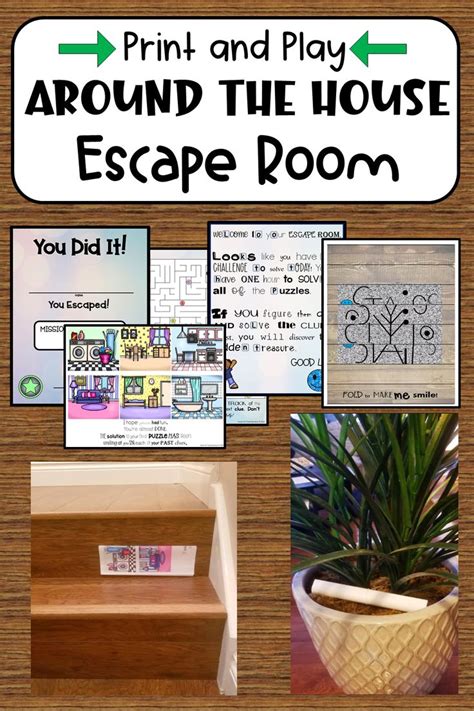 Printable Escape Room Escape Room Escape Room For Kids Outside