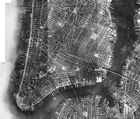 Aerial View Of Downtown Manhattan 1924 Rnychistory