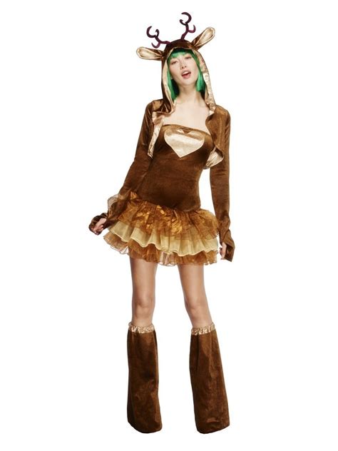 Sexy Reindeer Costume From The Fever Fancy Dress Collection Escapade