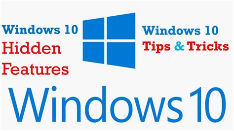 Windows 10 Cool Feature Windows 10 Tips And Tricks Youtube
