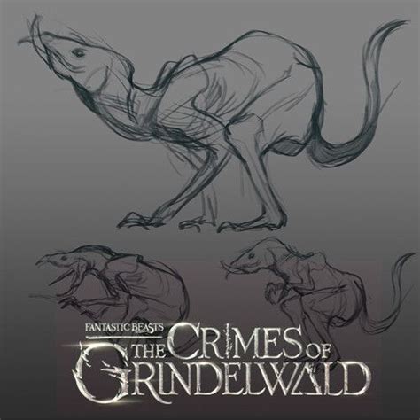 Fantastic Beasts The Crimes Of Grindelwald Chupacabra Creature Design