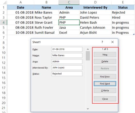 How To Create A Data Entry Form In Excel Step By Step Guide
