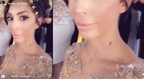 Farrah Abraham Suffers X Rated Wardrobe Malfunction In Cannes Mirror