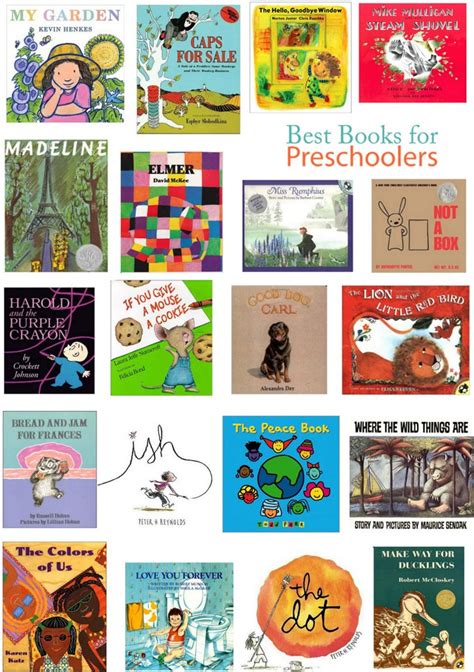 The Best Books For Preschoolers Hither And Thither
