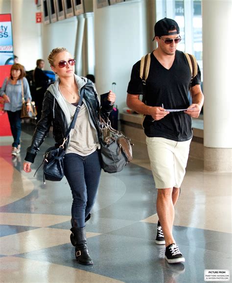 Hayden Panettiere At Lax Airport 05 Gotceleb
