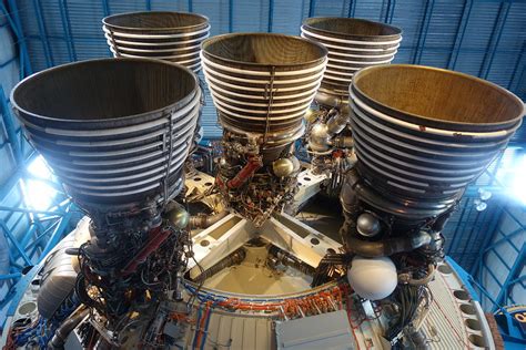 Engines Of The Saturn 5 Rocket Photograph By Rauno Joks