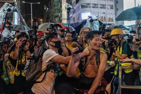 Hong Kongs Hard Core Protesters Take Justice Into Their Own Hands