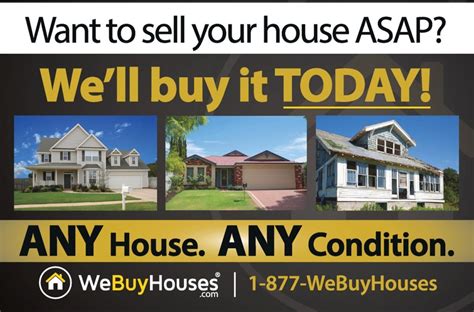 Any House Postcard Series We Buy Houses Marketing Portal