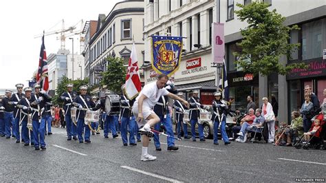 bbc news in pictures twelfth celebrations across northern ireland