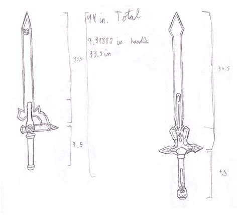 Sword Sketches By Cyclesofshadows On Deviantart