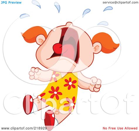 Royalty Free Rf Clipart Illustration Of A Little Girl
