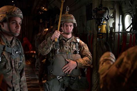 A Us Army Paratrooper With The 82nd Airborne Division Nara And Dvids
