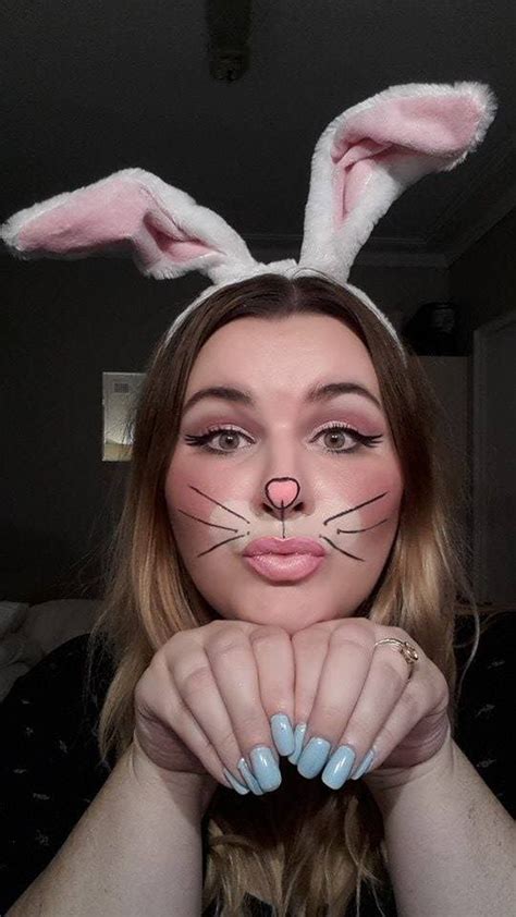 In the legend, this was back when on earth only impermanent face markings were known. Bunny Halloween Makeup Ideas - MagMent | Bunny halloween ...