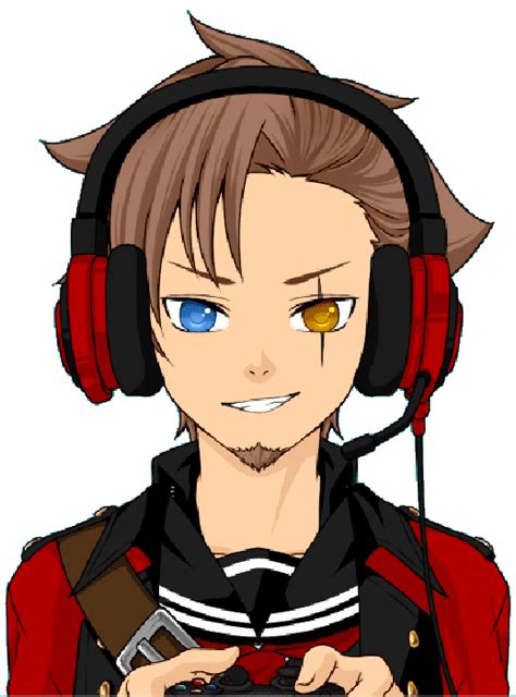 Gamer Anime Boy Profile Pic Santinime