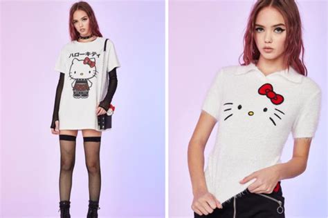 These Rebel Hello Kitty Clothes And Skincare By Dolls Kill Let You Own