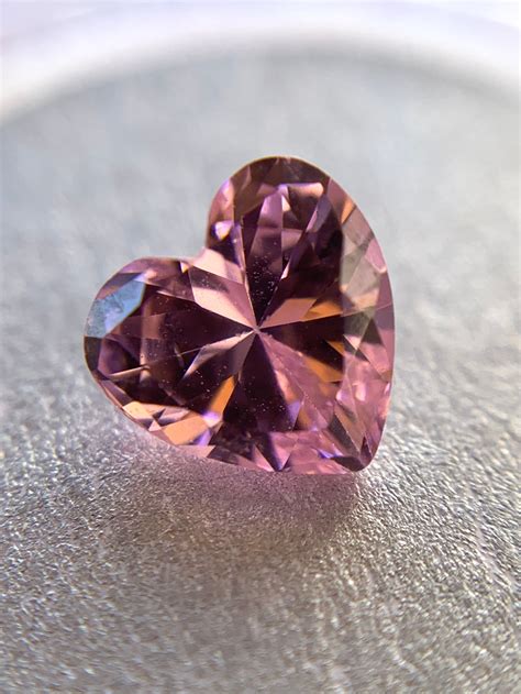 Pink Sapphire Heart Gemstone Loose Faceted 12ct 6mm Etsy